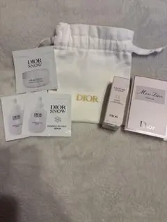 Dior スキンケア＆香水 サンプルセット 巾着付き