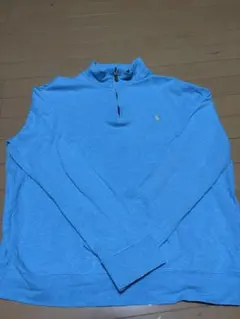 Polo Ralph Lauren ハーフジップ スウェット ライトブルーのサムネイル