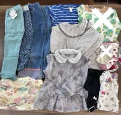 長袖　女の子　キッズ　シンプル　北欧　110cm まとめ売り　春