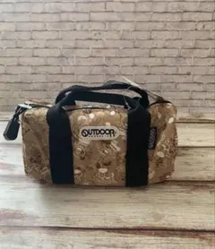 【SNOOPY×OUTDOOR】ロールボストン型ペンケース　ベージュ