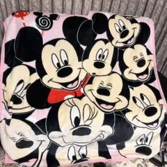 Disney Mickey & Minnie 毛布 ブランケットのサムネイル
