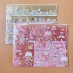 郵便局限定サンリオキャラクターズ フラットケース2冊セット