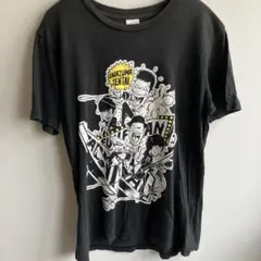 【古着】邦ロック　イナズマ戦隊　17周年　Tシャツ 黒　Mのサムネイル