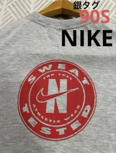 ビンテージNIKE 90S スウェットテストTシャツ M