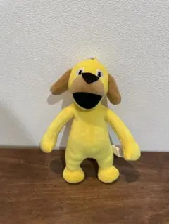 ヒューマンフォールフラット バディ マスコット 黄色い犬 ぬいぐるみ