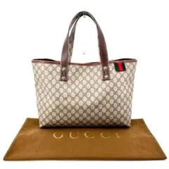 保存袋付】GUCCI シェリー GG柄 トートバッグ PVC 211134 - メルカリ