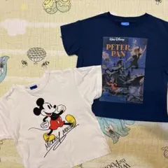 ボーイ　ディズニー　ミッキー　ピーターパン　半袖Tシャツ