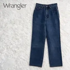 【LADY Wrangler】ラングラー テンセルデニムパンツ S インディゴ