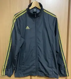 adidas CLIMAPROOF ジャケット 黒/黄 Sサイズ