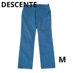【美品】DESCENTE デサント メンズ ゴルフ パンツ ブルー Mのサムネイル