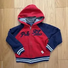Polo Ralph Lauren ラルフローレンパーカー 3T 赤/ネイビー
