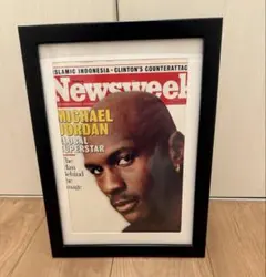 入手困難　1999年Newsweek マイケル・ジョーダン 表紙NBA フレーム