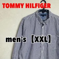 A381 【TOMMY HILFIGER】長袖シャツ【XXL】