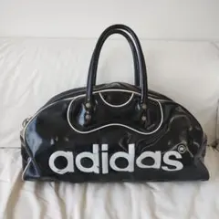 adidas エナメルボストンバッグvintage y2k ボストンバッグ 黒