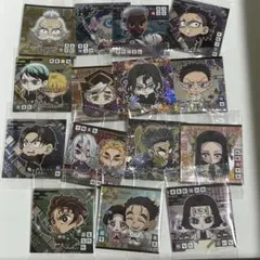 鬼滅の刃　ウエハースシール　まとめ売り　15枚