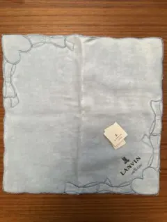 【新品】LANVIN ハートリボン タオルハンカチ