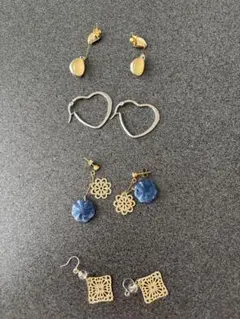 ピアス 4点セット まとめ売り