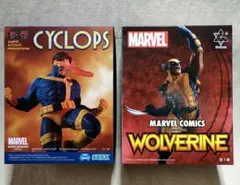 MARVEL サイクロップス Luminasta ウルヴァリン フィギュア