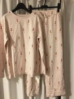 Gelato Pique ベアプリントロンT&ロングパンツ　セット