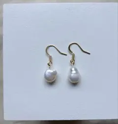 淡水パール ゴールドピアス