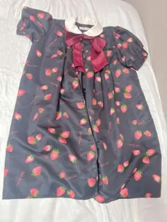 Ank Rouge ミニワンピース いちご柄 半袖