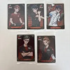 ツイステ　ウエハース　カード　エース　デュース　ケイト　トレイ　5枚セット