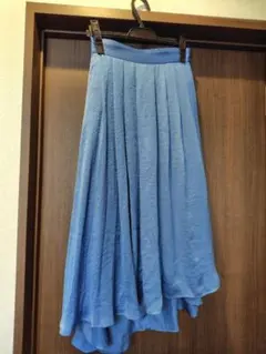 URBAN RESEARCH 青 フレアスカート FREEサイズ