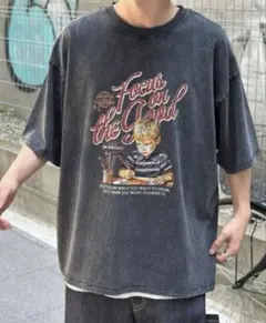 【人気】CPCM パウダー加工 ヴィンテージライクT オーバーサイズ