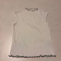 値下げ！GU ノースリーブ　ホワイト