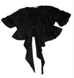 フェアリーグランジ リボン　編み上げ　カーディガン