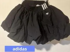 adidas ブラック フレアスカート M