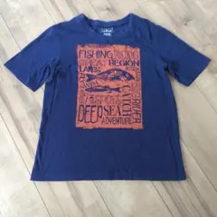 L.L.Bean ボーイズ Tシャツ M10-12 ネイビーのサムネイル