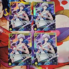 ワンピースカードゲーム　トラファルガー・ロー　EB03-064　4枚セット