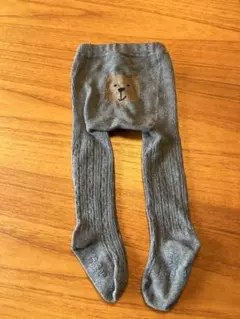 も*送様 【未使用・美品】GAP くまさんケーブルニットタイツ 12-14M/グ
