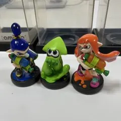 スプラトゥーン イカキャラクター 3体セット　amiibo