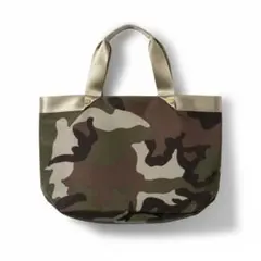 ❤新品・未使用❤【COOCO】テープハンドル迷彩柄 トートバッグ