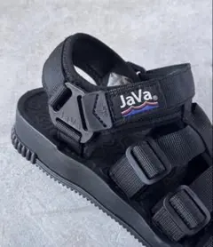 美品！JaVa スポーツサンダル ブラックのサムネイル