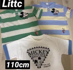 しまむら Littc★ミッキーマウス Tシャツ ポロシャツ セット