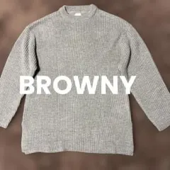 メンズのBROWNYのニットセーター　Mサイズ