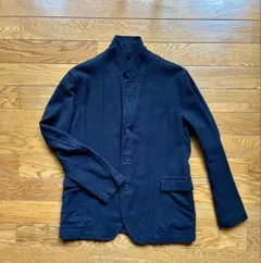 CASEY CASEY ウールカシミヤ テーラードジャケット ネイビー CASEY CASEY ウールカシミヤ テーラードジャケット ネイビー