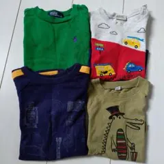 子ども 半袖 Tシャツ 4枚セットのサムネイル