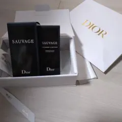 クリスチャンディオール ソバージュ シャワージェル、クレンザー セット