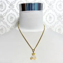 GUESS ゲス ヴィンテージ ベア くま ネックレス ゴールドのサムネイル