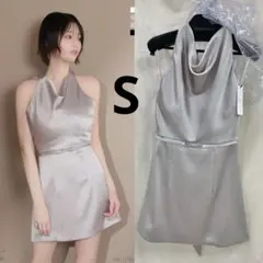 グレー　3378ディア　アニエルローブドフルールグロッシー　ブリエキャバドレス