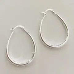 ★再入荷★ 新品　シルバー 925 コーティング ドロップ ピアス
