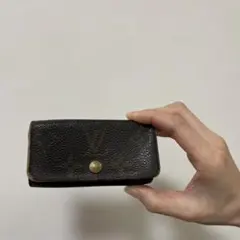 Louis Vuitton ブラウン レザー キーケース