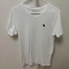 Abercrombie & Fitch VネックTシャツ XS ホワイト