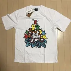 STUSSY ステューシー ホワイト オーバーサイズTシャツ