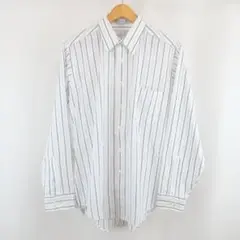 90s VAN HEUSEN オーバーサイズ ストライプ シャツ 古着 16