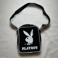 Y2K 00s playboy プレイボーイ　エナメル　ショルダー　バッグ